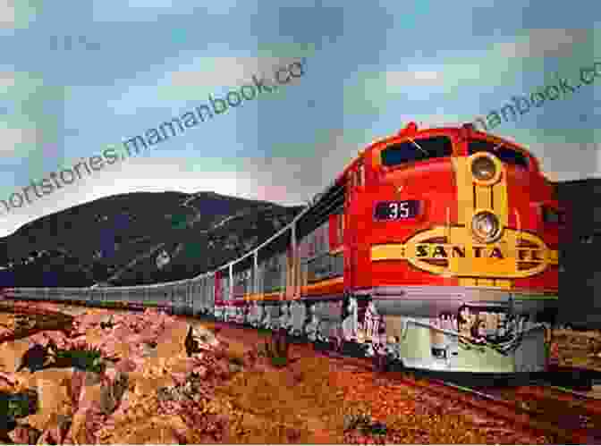 A Photograph Of The Super Chief Train. Honeymoon And Murder On The Super Chief