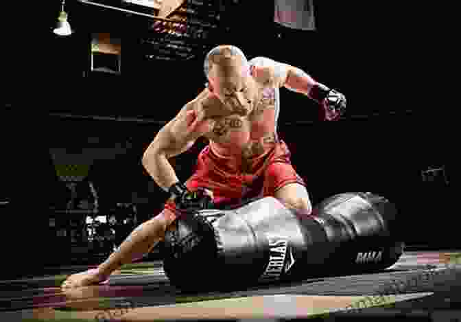 A Professional MMA Fighter Training In The Gym. How To Become A Professional MMA Fighter