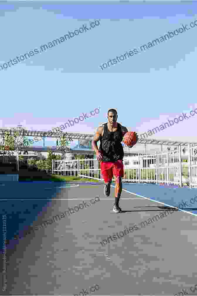 Dawn Light Phil Bowie, A Tall African American Man, Is Dribbling A Basketball On The Court. He Is Wearing A Portland Trail Blazers Uniform And Has A Determined Expression On His Face. Dawn Light Phil Bowie