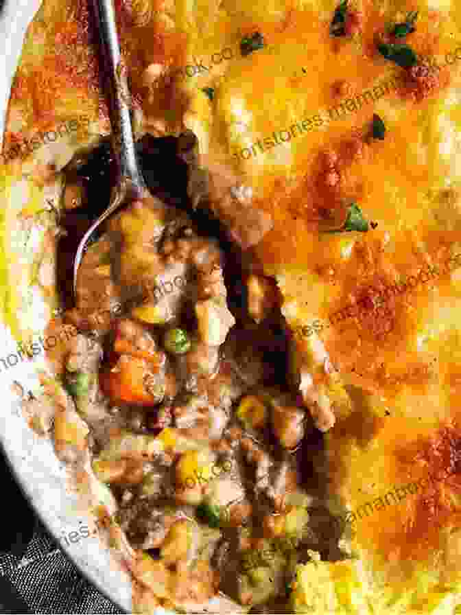 Shepherd's Pie With A Ground Beef And Vegetable Filling Topped With Mashed Potatoes Small Batch Baking: Sweet And Savory Recipes That Will Satisfy Your Sweet Tooth