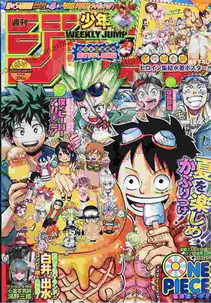 Vibrant Cover Of Weekly Shonen Jump Magazine Showcasing Popular Manga Series Dragon Ball Vol 4: Strongest Under The Heavens (Dragon Ball: Shonen Jump Graphic Novel)